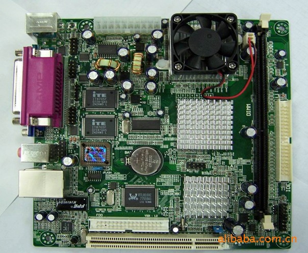 POS機主板,VIA C3 800 CPU,CLE266+VT8235,2COM,集成聲顯網(wǎng)卡,DDR1代內(nèi)存