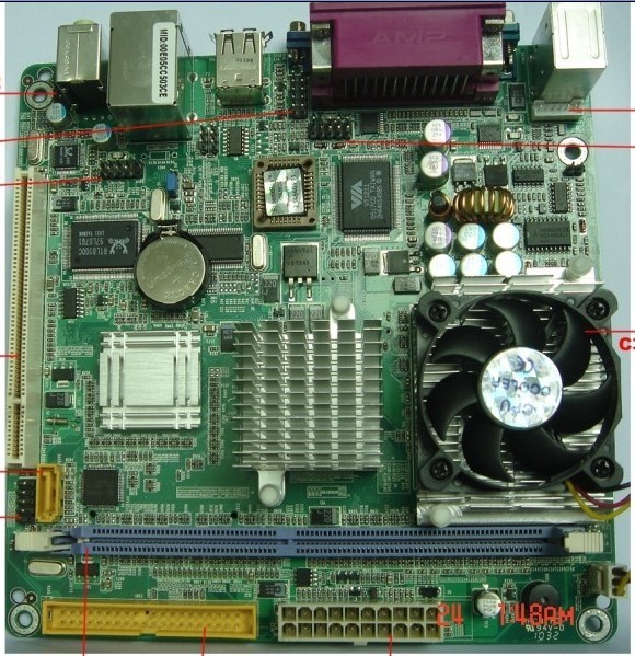 供應(yīng)CLE266 POS機主板 收銀機主板 工控主板 (質(zhì)保三年)