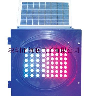 太陽能紅藍頻爆閃燈