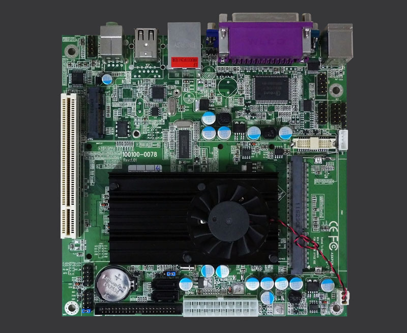全新mini-ITX D425 D525主板 游戲機/POS/排隊機/一體機