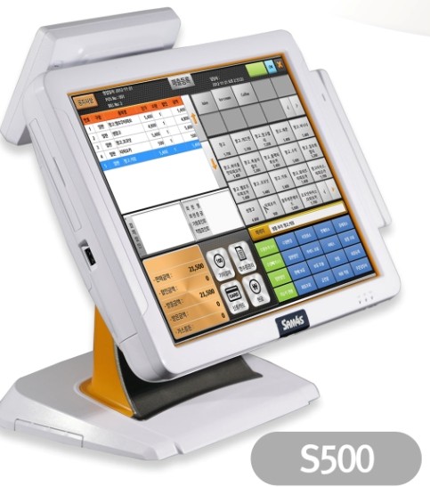 韓國(guó)SAM4S觸摸POS收款一體機(jī) S500II