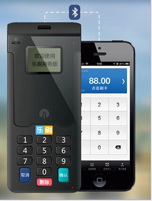 手機(jī)POS機(jī) 樂(lè)刷POS機(jī) 手機(jī)刷卡器 藍(lán)牙POS機(jī)