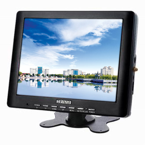 供應(yīng)8寸工業(yè)液晶顯示器液晶監(jiān)視器，支持VGA/AV/BNC/TV/HDMI信號輸入,可產(chǎn)生十字線井字線豐字線水平線