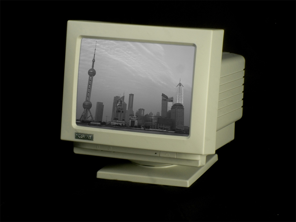 單色顯示器