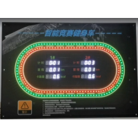 高端智能競賽健身車顯示屏