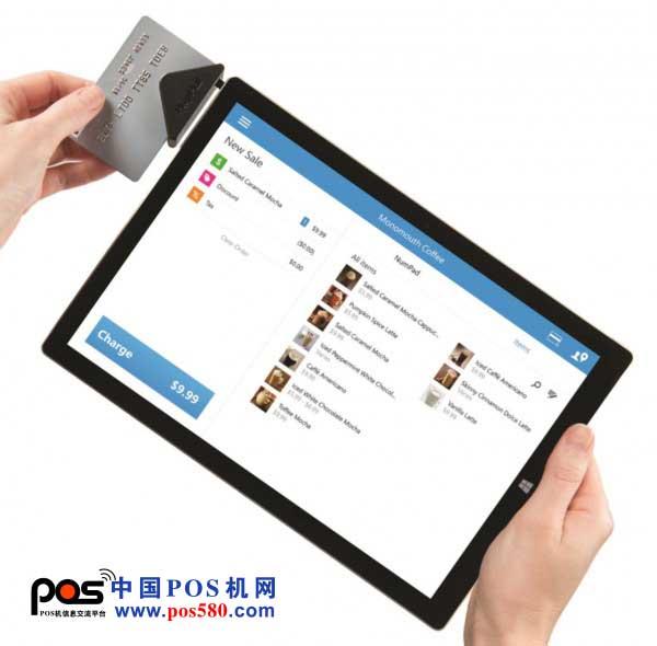 POS終端？美國(guó)開(kāi)售Surface Pro 3刷卡器 中國(guó)POS機(jī)網(wǎng)